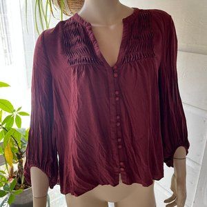 Velvet blouse - MAEVE